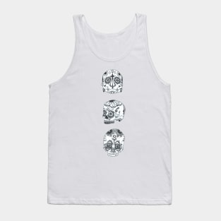 Mexican Sugar Skulls Tank Top